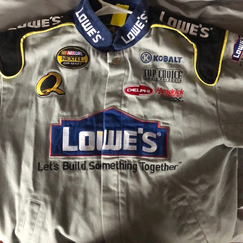 Lowe’s sponsorship racing jacket